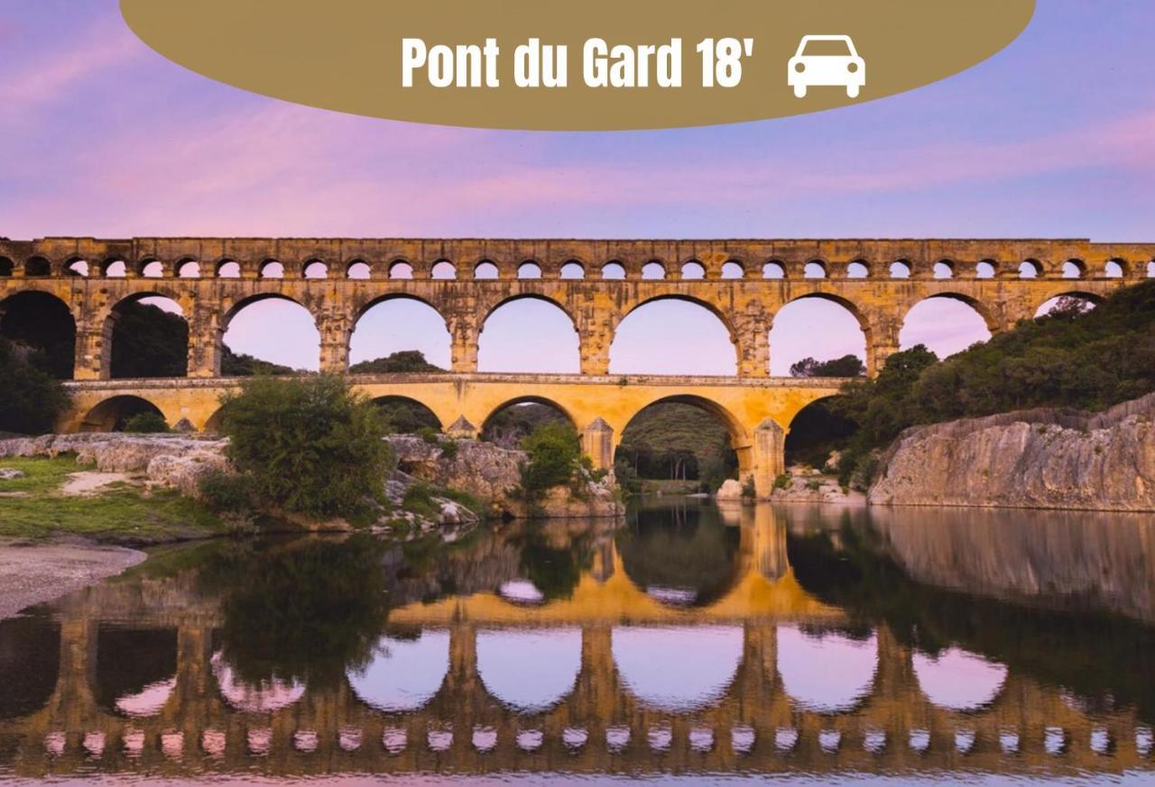 La Casita - Studio Confort Avec Parking Prive - Lit Douillet - Centre Uzes, Pont Du Gard Exterior photo