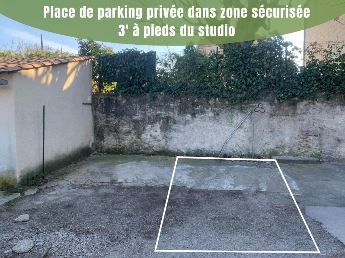 La Casita - Studio Confort Avec Parking Prive - Lit Douillet - Centre Uzes, Pont Du Gard Exterior photo
